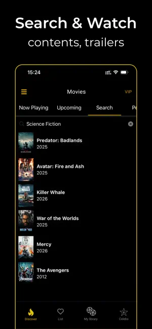MovieBox Android app screenshot