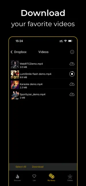 MovieBox Android app screenshot