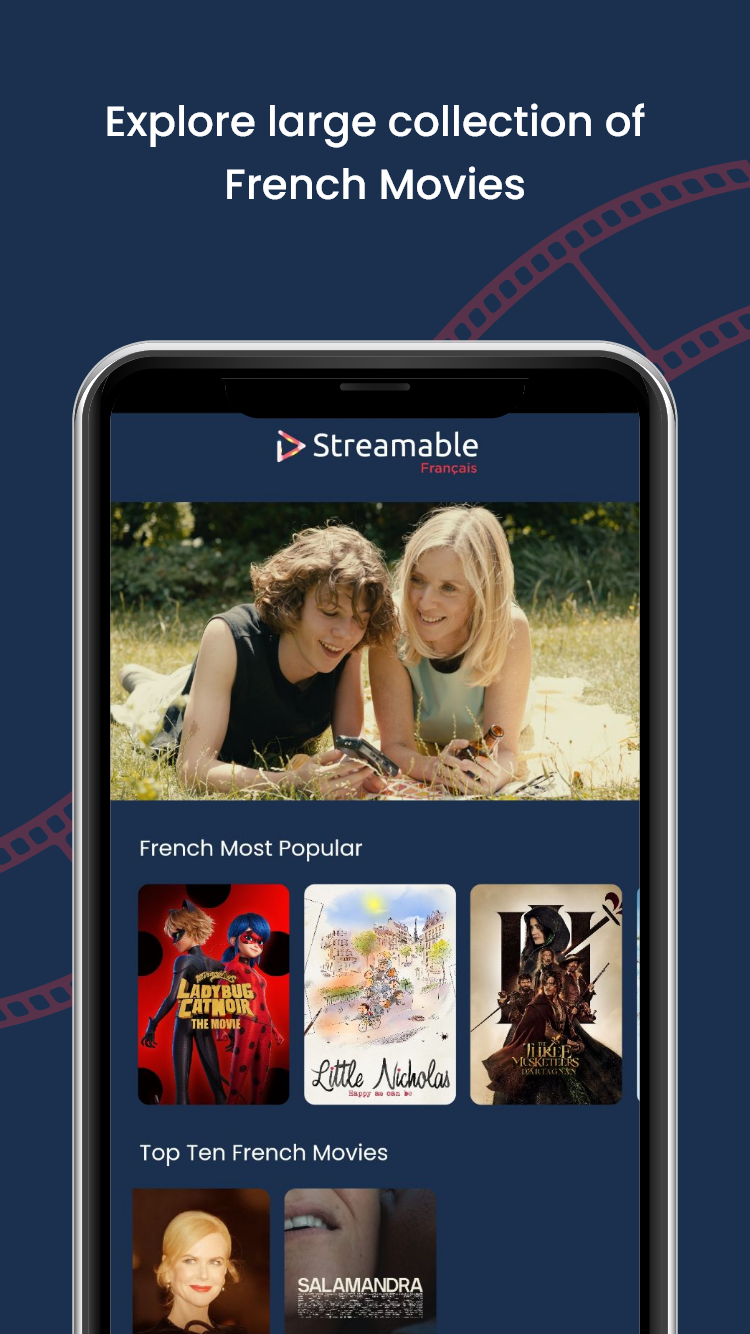 French Streaming Apk Android app screenshot