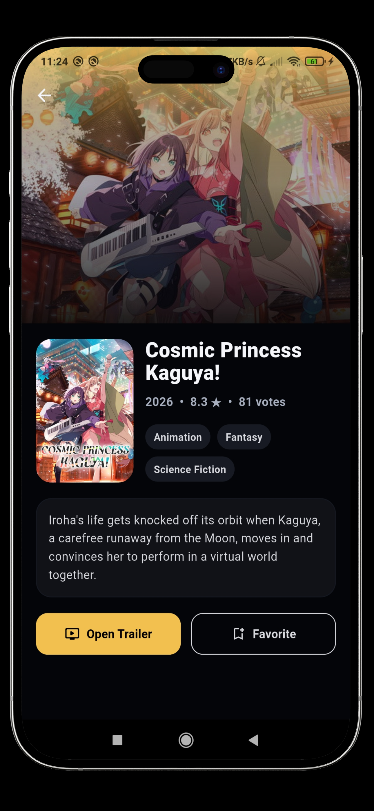 Aniwatch Apk Android app screenshot
