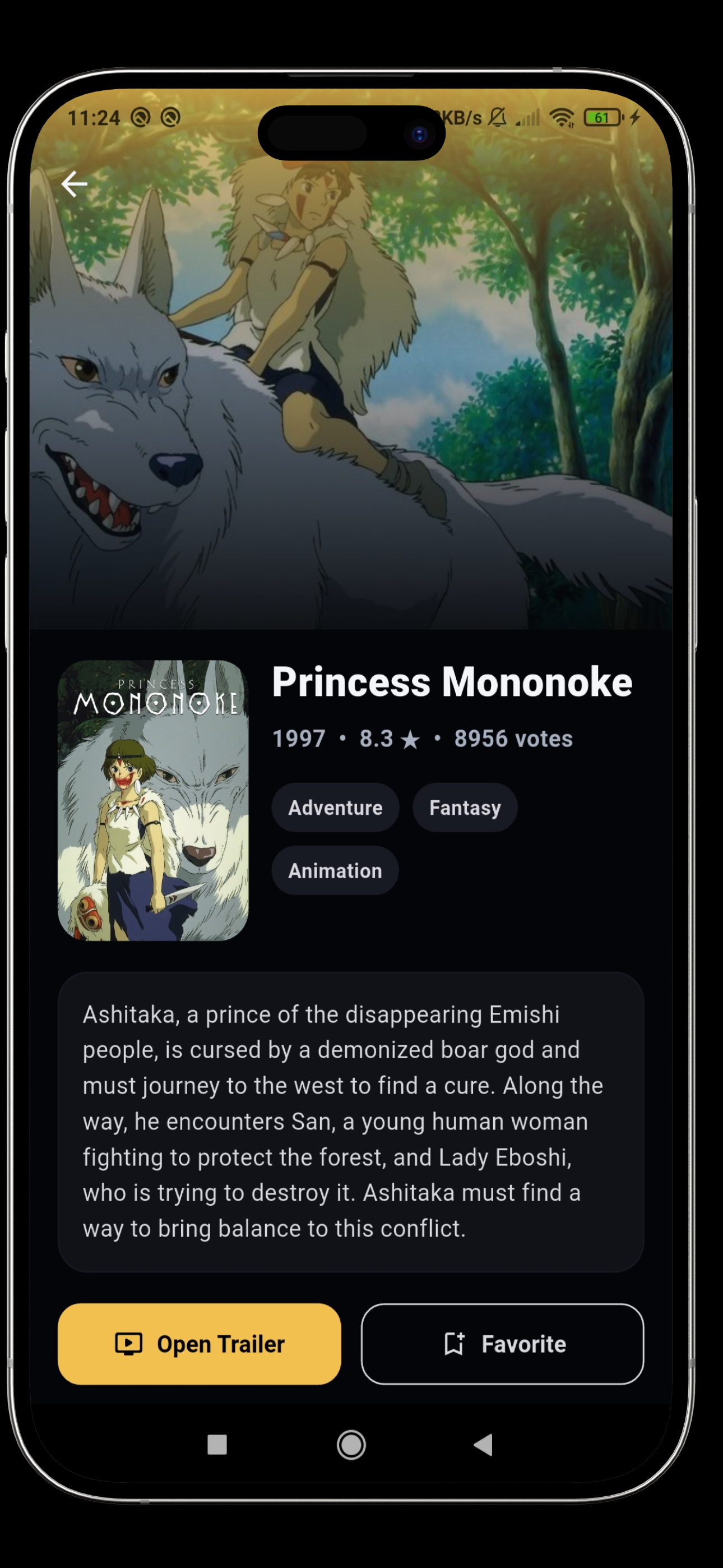 Aniwatch Apk Android app screenshot