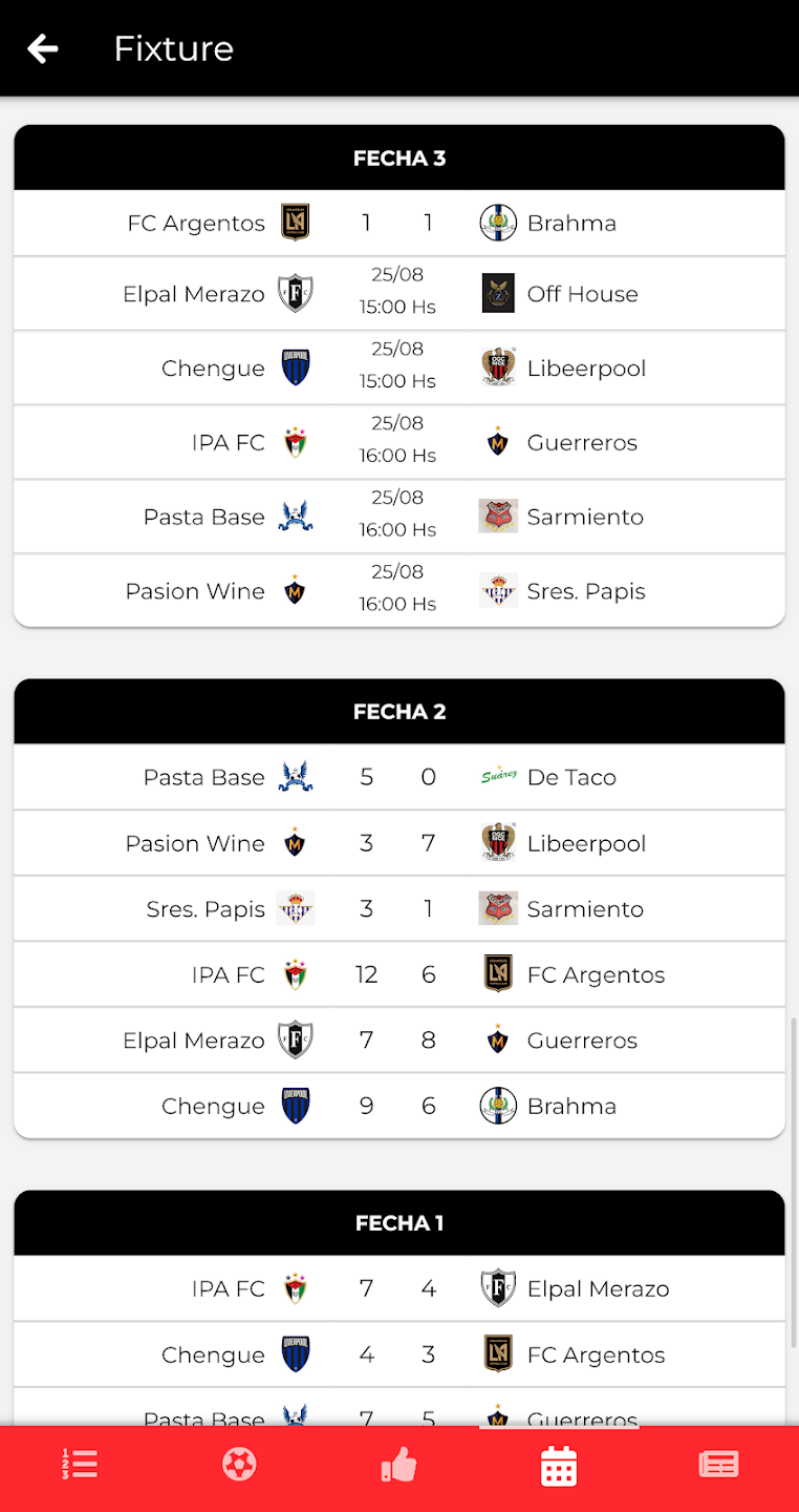 Roja Directa Android app screenshot